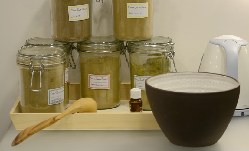 Produits naturels de coiffure
